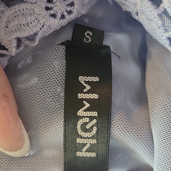 NQMM Purple Lace Dress Size Small - Picture 6 of 7